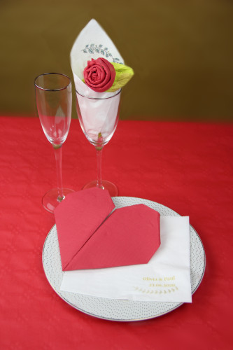 Idées déco pour la Saint Valentin - Decoration table st valentin